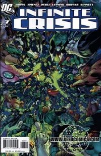 Infinite Crisis #7 (Cover B by Jim Lee)