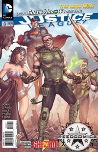 Justice League (2011) #8 (1:25 Incentive)