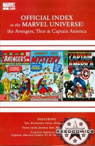 Avengers Thor & Captain America Official Index #1