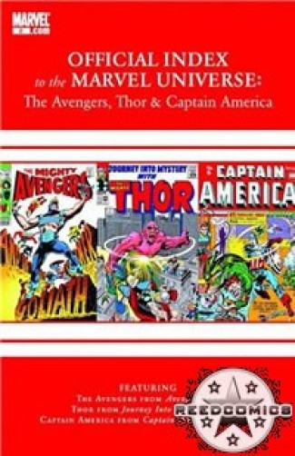 Avengers Thor & Captain America Official Index #2