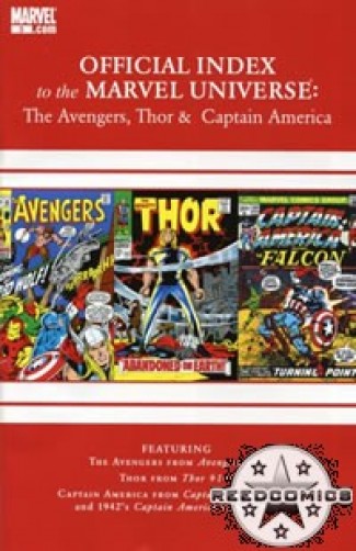 Avengers Thor & Captain America Official Index #3