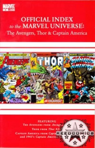Avengers Thor & Captain America Official Index #6