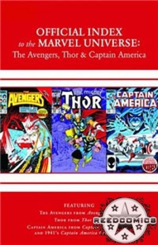 Avengers Thor & Captain America Official Index #8