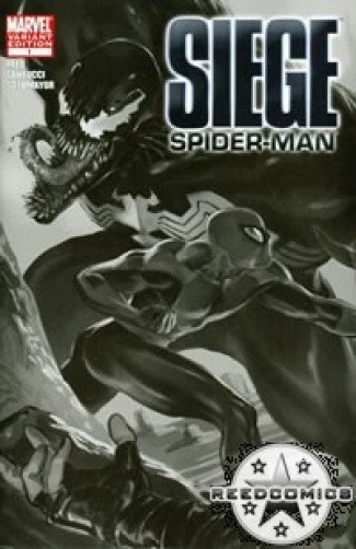 Siege Spiderman (Retailer Sketch Variant)