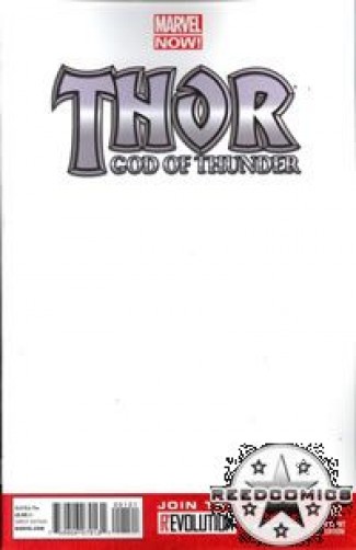 Thor God of Thunder #1 (Blank Variant)