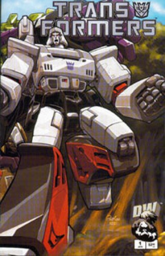 Transformers G1 Volume 1 #1 (Decepticon Cover)