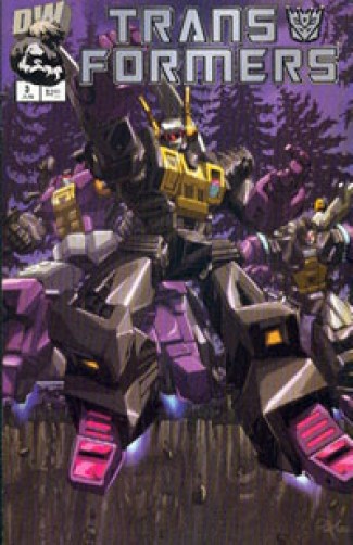 Transformers G1 Volume 1 #3 (Decepticon Cover)