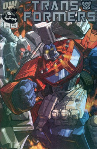 Transformers G1 Volume 1 #1 (Chrome Variant)