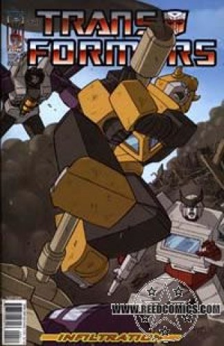Transformers G1 Infiltration #4 (Cover B)