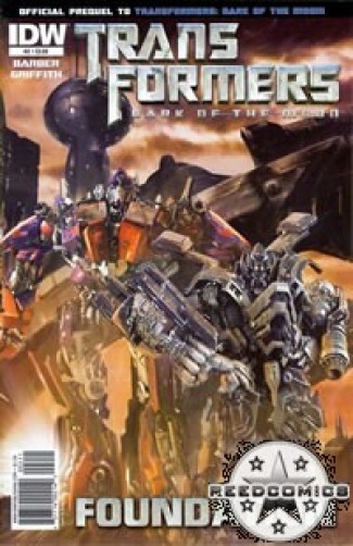 Transformers 3 Movie Prequel Foundation #2