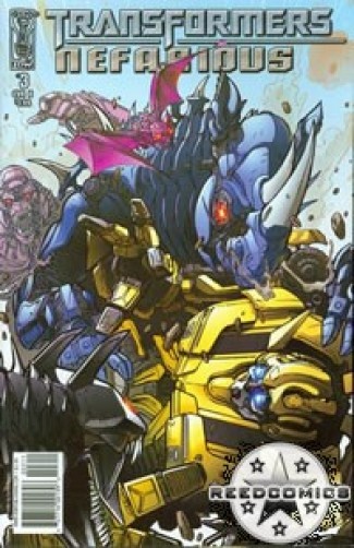 Transformers Nefarious #3 (Cover B)