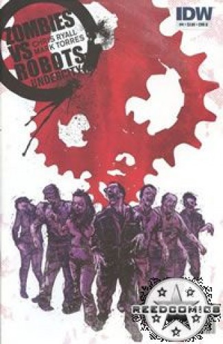 Zombies Vs Robots Undercity #4 (Cover B)