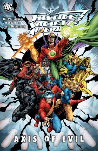 JUSTICE SOCIETY OF AMERICA AXIS OF EVIL GRAPHIC NOVEL