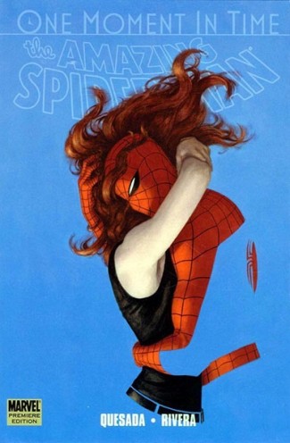 SPIDER-MAN ONE MOMENT IN TIME HARDCOVER