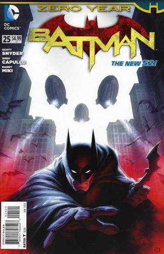 BATMAN #25 (2011 SERIES) KEN HUNT 1 IN 25 INCENTIVE VARIANT