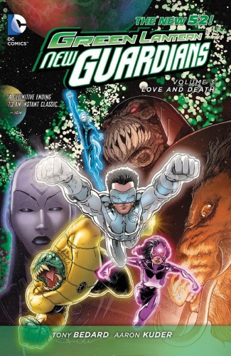 GREEN LANTERN NEW GUARDIANS VOLUME 3 LOVE AND DEATH HARDCOVER