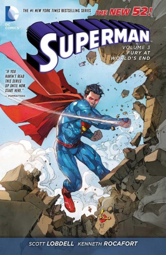 SUPERMAN VOLUME 3 FURY AT THE WORLDS END HARDCOVER