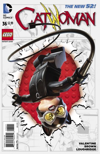 CATWOMAN #36 (2011 SERIES) LEGO VARIANT