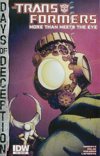 TRANSFORMERS MORE THAN MEETS THE EYE #35 SUBSCRIPTION VARIANT COVER