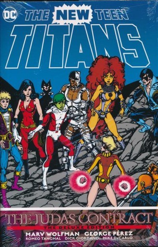 NEW TEEN TITANS THE JUDAS CONTRACT DELUXE EDITION HARDCOVER