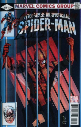 PETER PARKER SPECTACULAR SPIDER-MAN #297 (2017 SERIES) LEGACY SIQUEIRA LENTICULAR VARIANT 