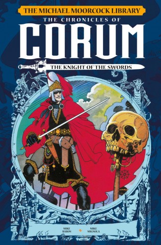 MOORCOCK CORUM VOLUME 1 LIBRARY EDITION THE KNIGHT OF THE SWORDS HARDCOVER