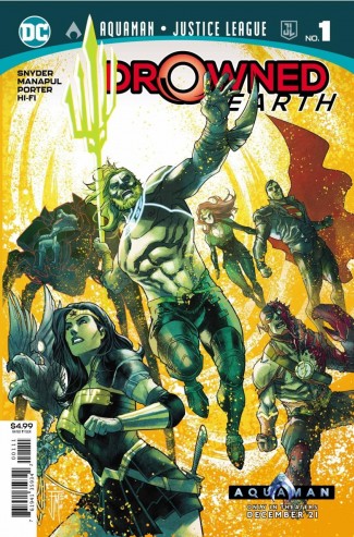 AQUAMAN JUSTICE LEAGUE DROWNED EARTH #1