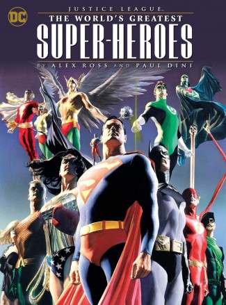 JUSTICE LEAGUE WORLDS GREATEST HEROES BY ROSS AND DINI GRAPHIC NOVEL