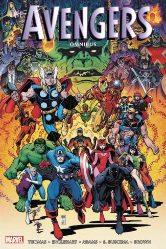AVENGERS OMNIBUS VOLUME 4 HARDCOVER ARTHUR ADAMS COVER