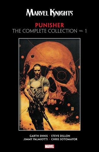 MARVEL KNIGHTS PUNISHER BY GARTH ENNIS THE COMPLETE COLLECTION VOLUME 1 GRAPHIC NOVEL NOTE: SMALL CORNER TEAR