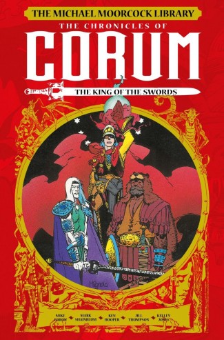 MOORCOCK CORUM VOLUME 3 LIBRARY EDITION THE KING OF THE SWORDS HARDCOVER
