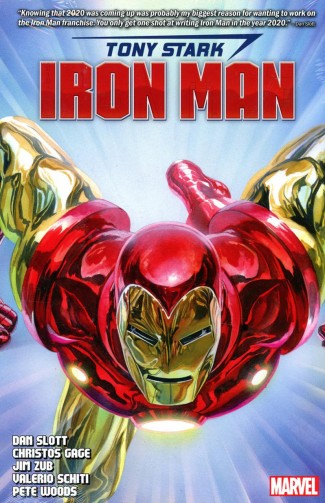 TONY STARK IRON MAN BY DAN SLOTT OMNIBUS ALEX ROSS DM VARIANT HARDCOVER
