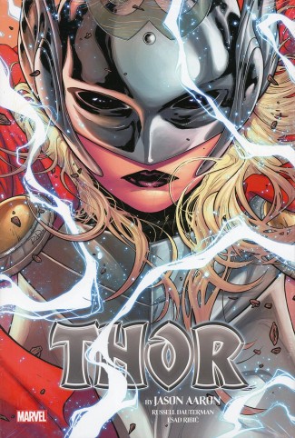THOR BY JASON AARON OMNIBUS VOLUME 1 HARDCOVER RUSSELL DAUTERMAN DM VARIANT COVER
