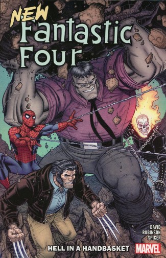 NEW FANTASTIC FOUR HELL IN A HANDBASKET GRAPHIC NOVEL
