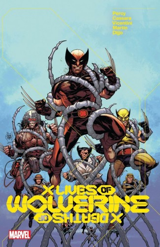 X LIVES OF WOLVERINE X DEATHS OF WOLVERINE GRAPHIC NOVEL