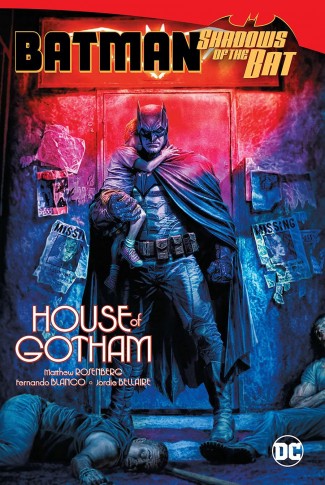 BATMAN SHADOWS OF THE BAT HOUSE OF GOTHAM HARDCOVER