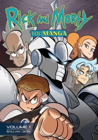 RICK AND MORTY THE MANGA VOLUME 1 GRAPHIC NOVEL