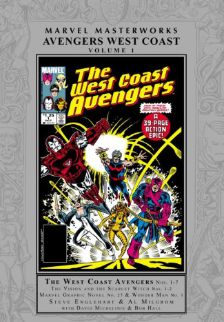 MARVEL MASTERWORKS AVENGERS WEST COAST VOLUME 1 HARDCOVER