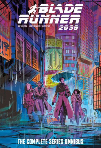 BLADE RUNNER 2039 THE COMPLETE SERIES OMNIBUS HARDCOVER DM VARIANT COVER