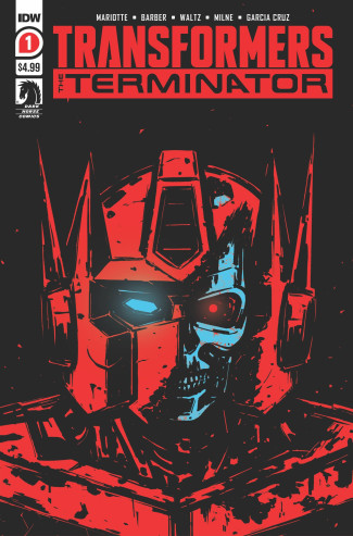 TRANSFORMERS VS THE TERMINATOR #1 SECOND PRINTING