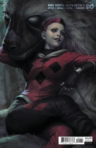 DARK NIGHTS DEATH METAL #2 STANLEY ARTGERM LAU VARIANT