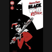HARLEY QUINN BLACK WHITE REDDER #2