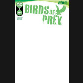 BIRDS OF PREY #1 (2023 SERIES) COVER D BLANK CARD STOCK VARIANT