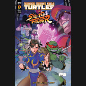 TEENAGE MUTANT NINJA TURTLES  VS STREET FIGHTER #3 COVER B BROWN