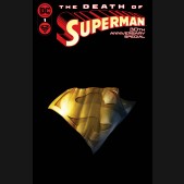 DEATH OF SUPERMAN 30TH ANNIVERSARY SPECIAL #1 MATTINA DIE CUT VARIANT