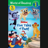 WORLD OF READING DISNEY JUNIOR FIVE TALES OF FUN!-LEVEL 1 READER BINDUP GRAPHIC NOVEL SET