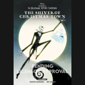 DISNEY TIM BURTONS THE NIGHTMARE BEFORE CHRISTMAS THE SHIVER OF CHRISTMAS TOWN HARDCOVER