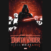 STAR WARS DARTH VADER BLACK WHITE & RED TREASURY EDITION GRAPHIC NOVEL