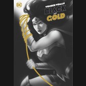 WONDER WOMAN BLACK AND GOLD HARDCOVER