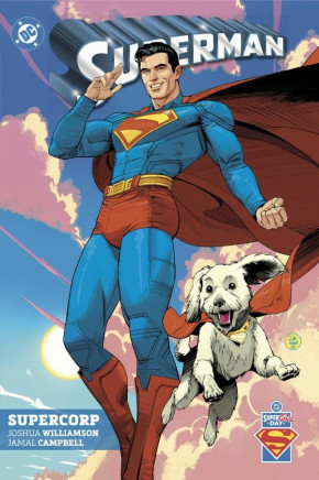 SUPERMAN VOLUME 1 SUPERCORP HARDCOVER SUPERMAN DAY 2026 VARIANT DUST JACKET